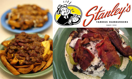 Burgers and Fries at Stanley’s