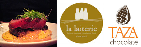 Chocolate dinner at La Laiterie
