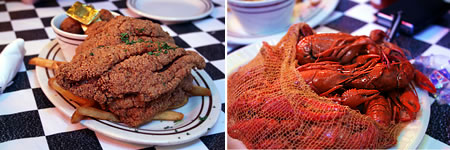 Catfish and Crawfish at Acme Oyster House