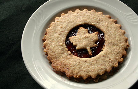 Fall Linzer Cookie